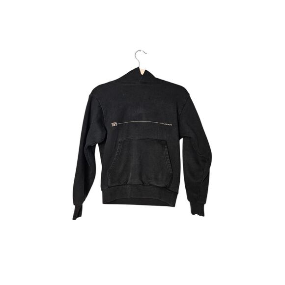 The Tortured Poets Department Taylor Swift Hoodie Black Womens XS - Picture 2 of 5